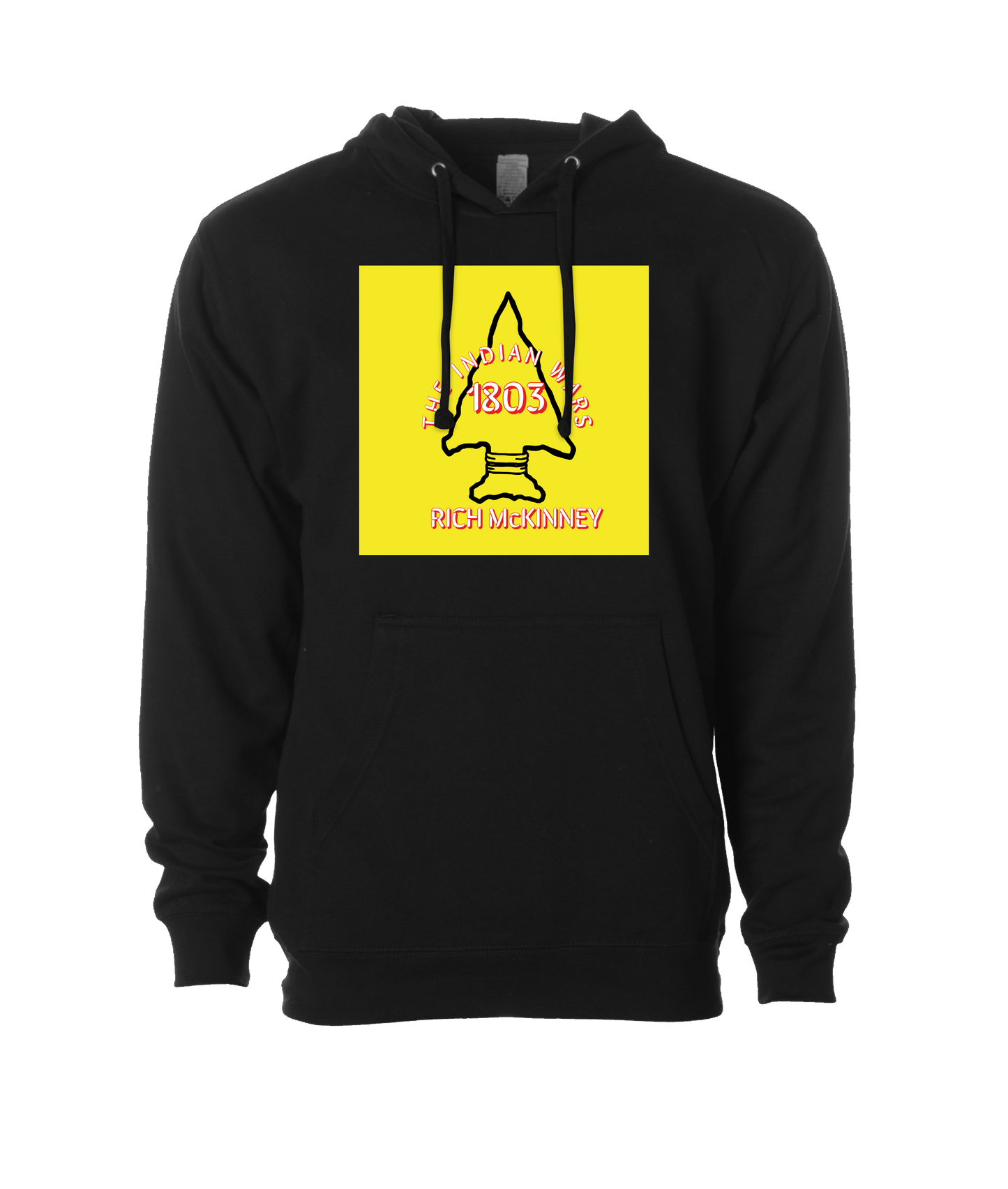 RICH McKinney - THE INDIAN WARS - Black Hoodie