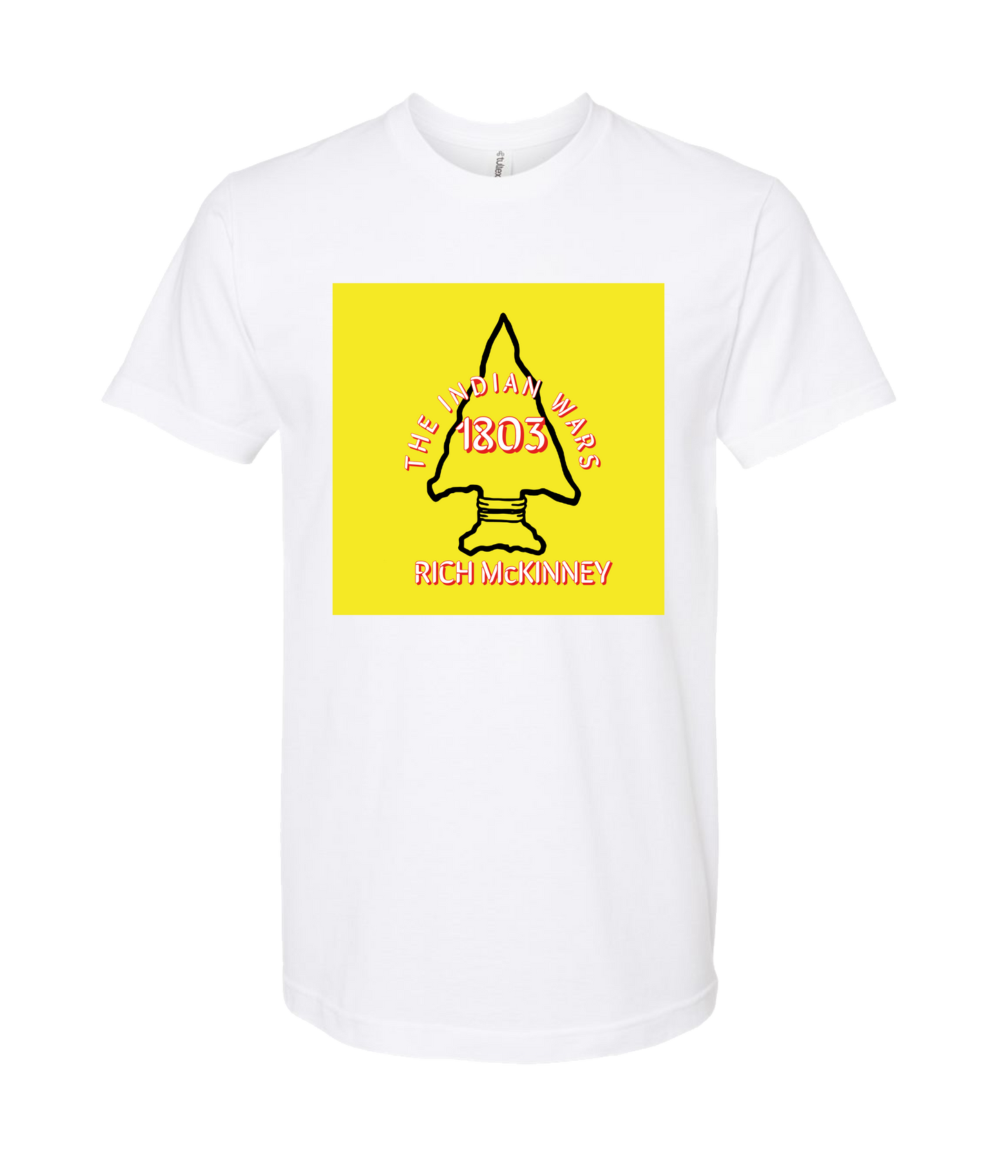 V-RMCKTOP - THE INDIAN WARS - White T Shirt