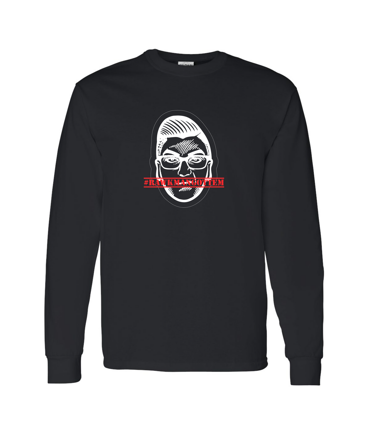 Hashtag Black Long Sleeve T