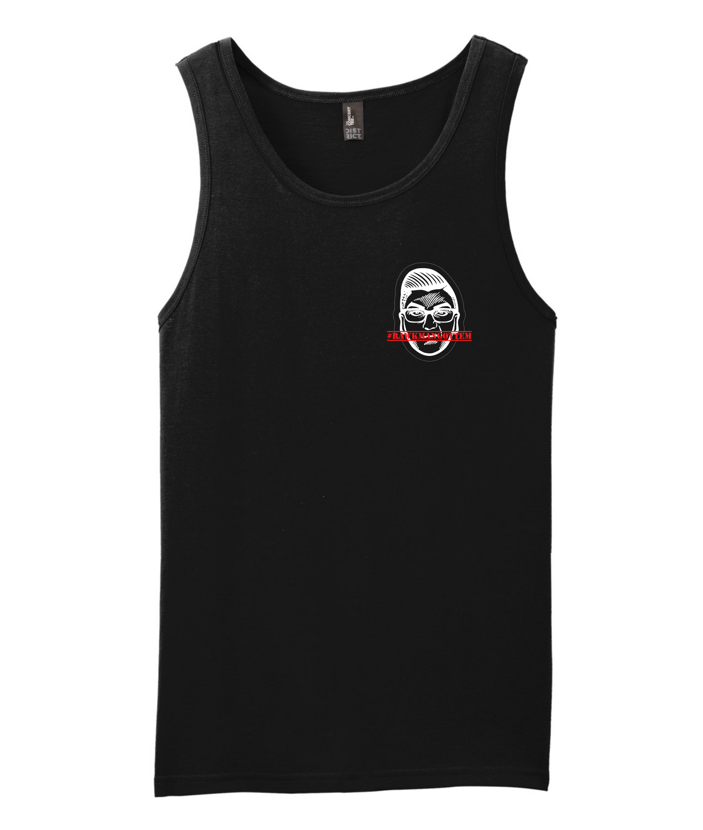 Hashtag Black Tank Top