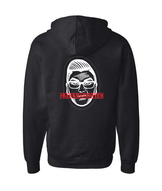 Hashtag Black Zip Hoodie