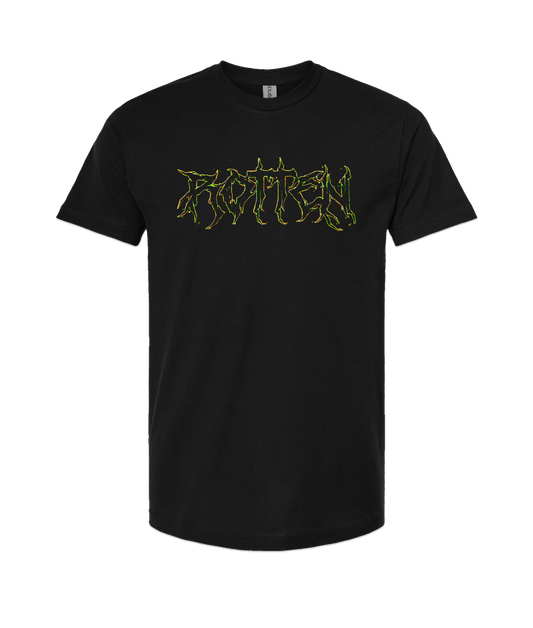 Rotten - Logo - Black T-Shirt