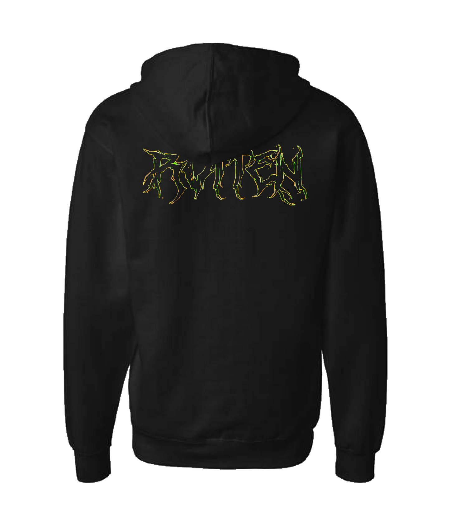 Rotten - Logo - Black Zip Up Hoodie