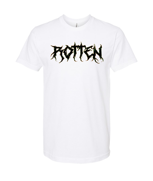 Rotten - Logo - White T Shirt