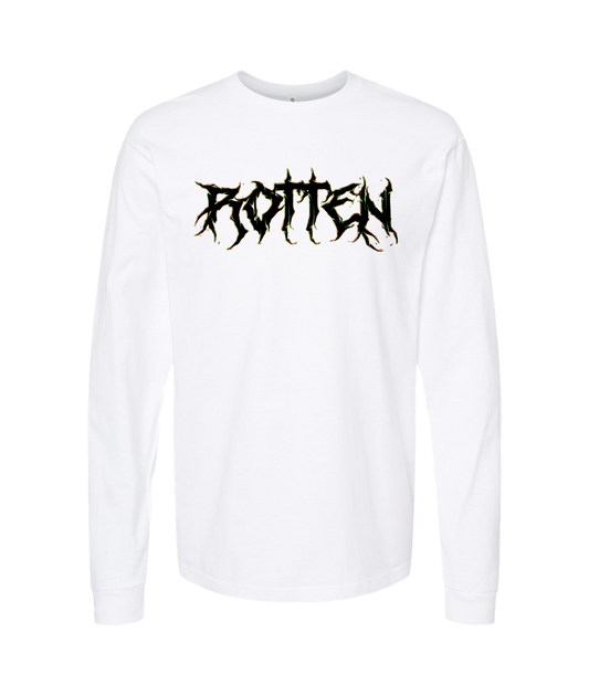 Rotten - Logo - White Long Sleeve T