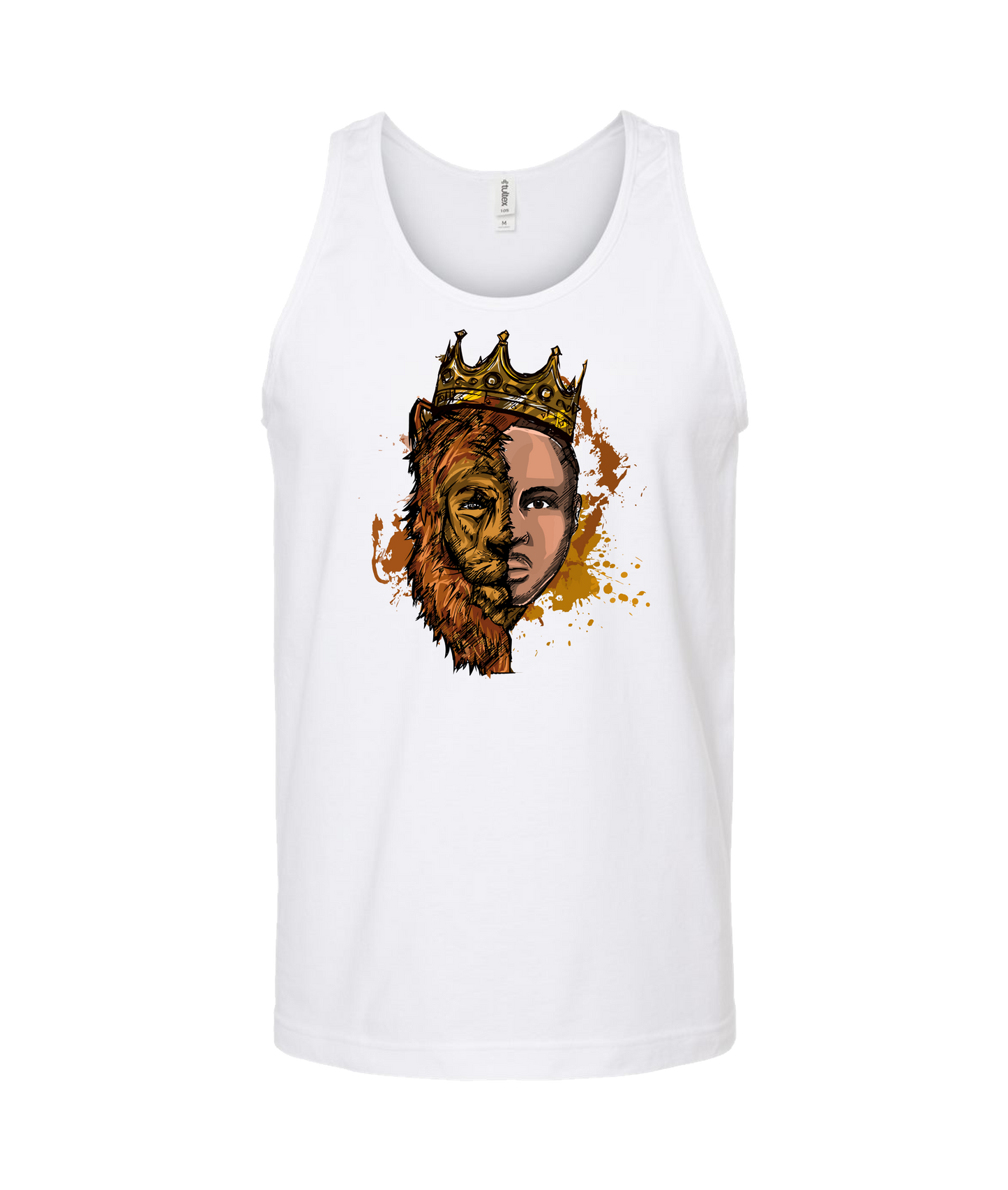 Rich Ruler - Pay Me In Gold - White Tank Top