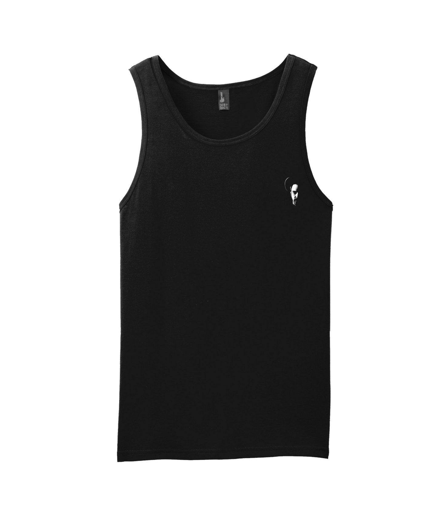 Ryan Slice - HALF FACE - Black Tank Top
