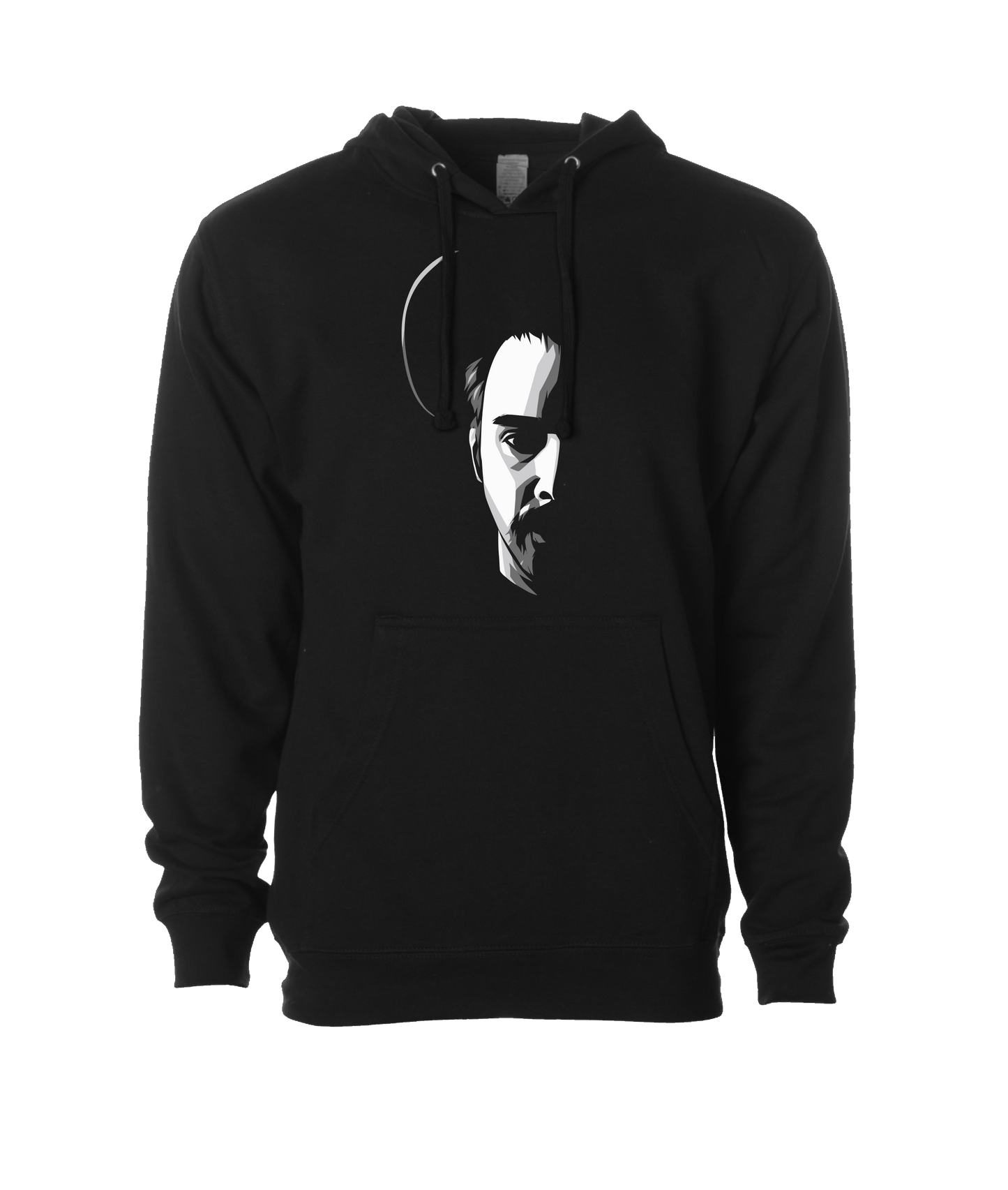 Ryan Slice - HALF FACE - Black Hoodie