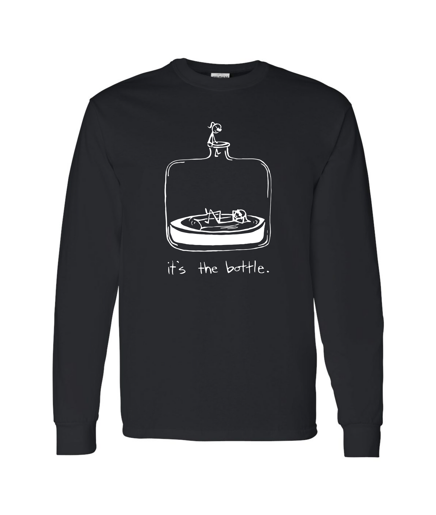 Ryan Slice - Logo - Black Long Sleeve T