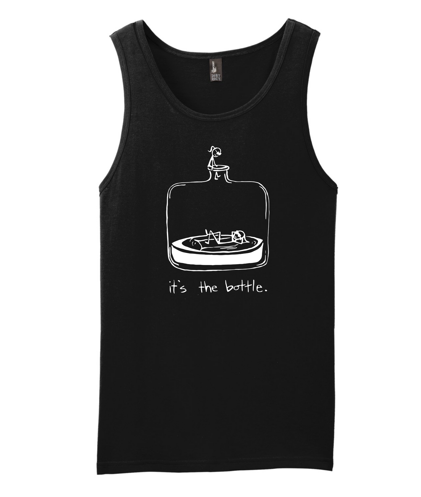 Ryan Slice - Logo - Black Tank Top