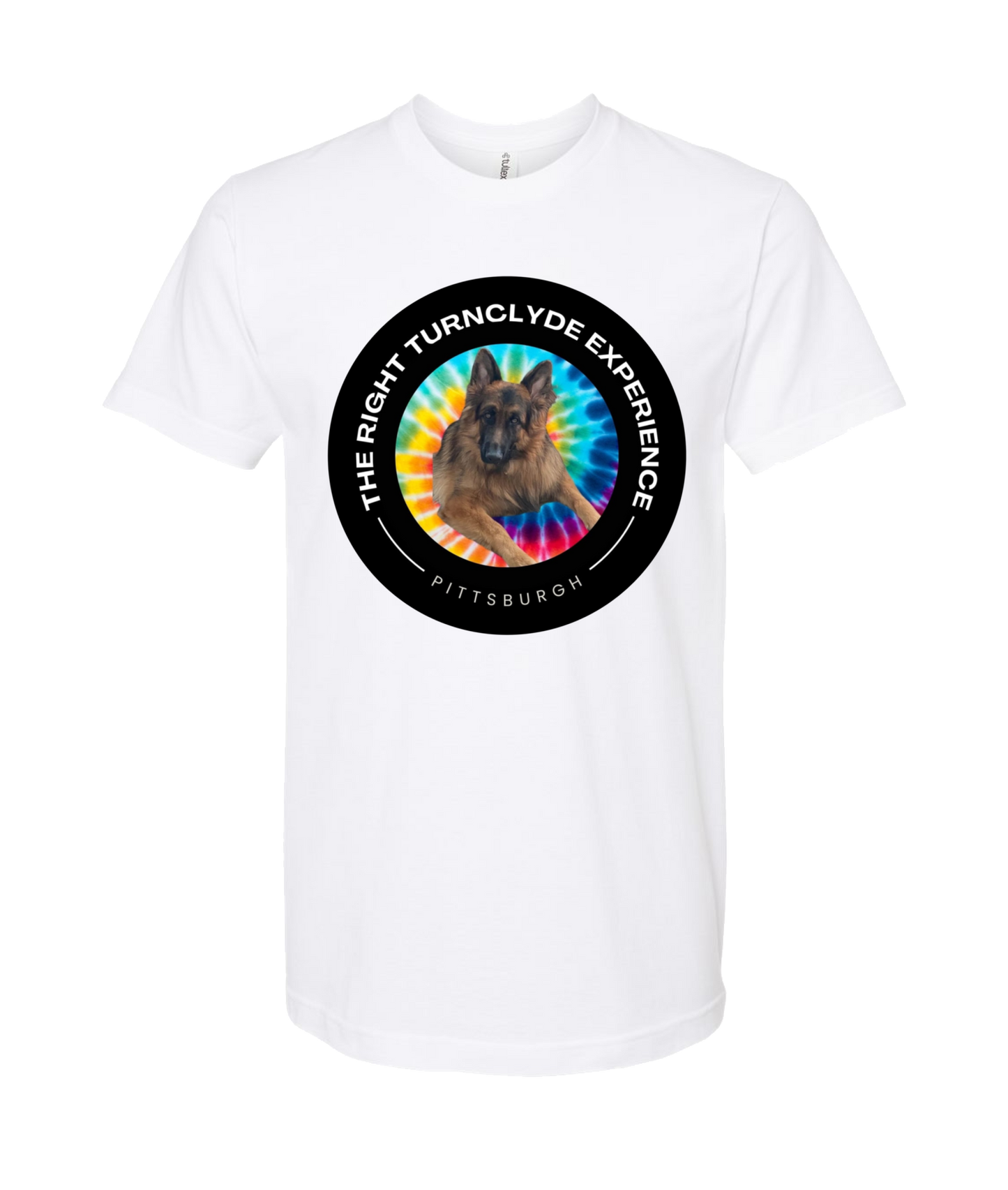 Right TurnClyde "Brucie Gear" Merchandise - Right TurnClyde "Brucie Gear" Merchandise - White T Shirt