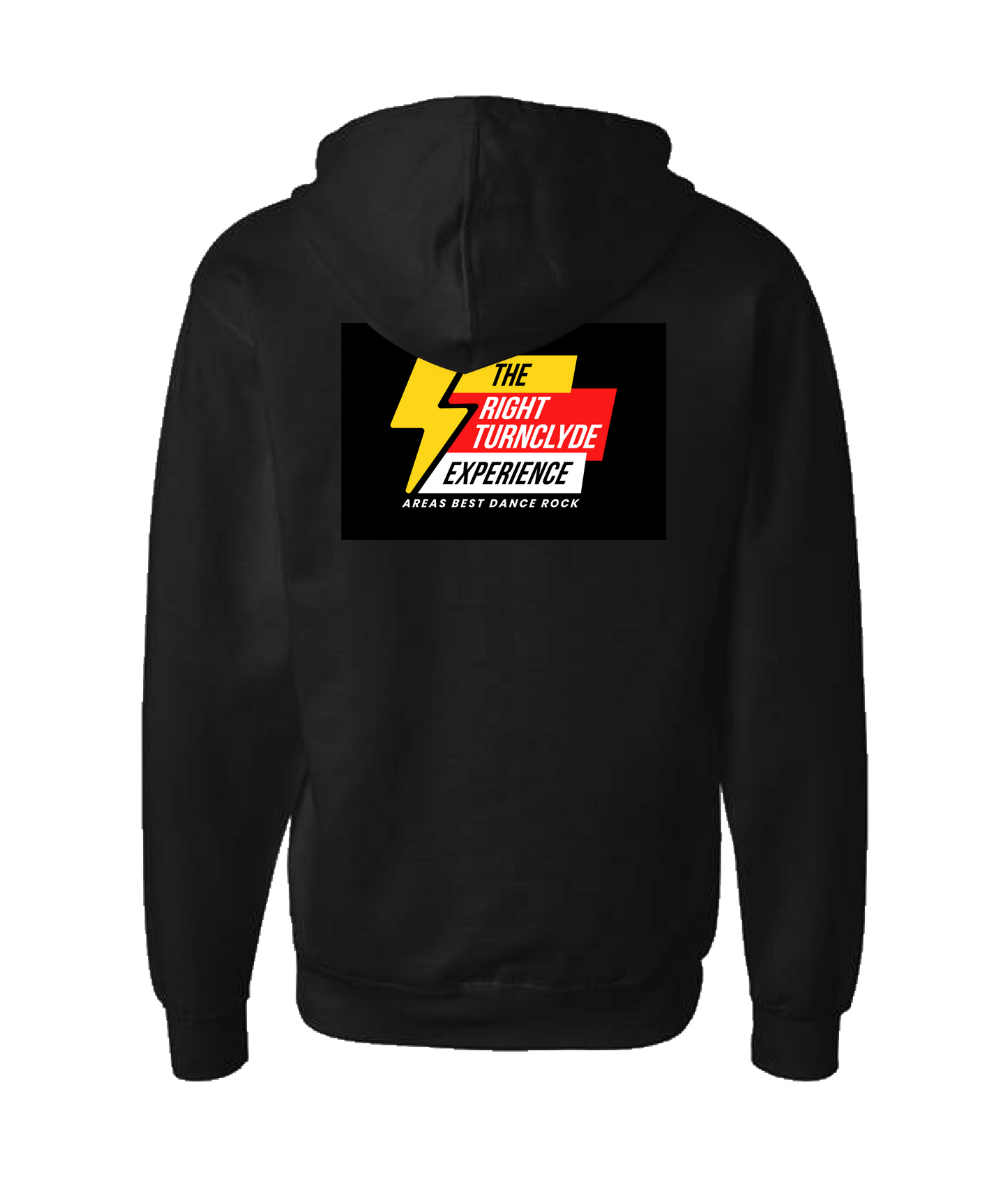 Right TurnClyde "Brucie Gear" Merchandise - The Experience - Black Zip Up Hoodie