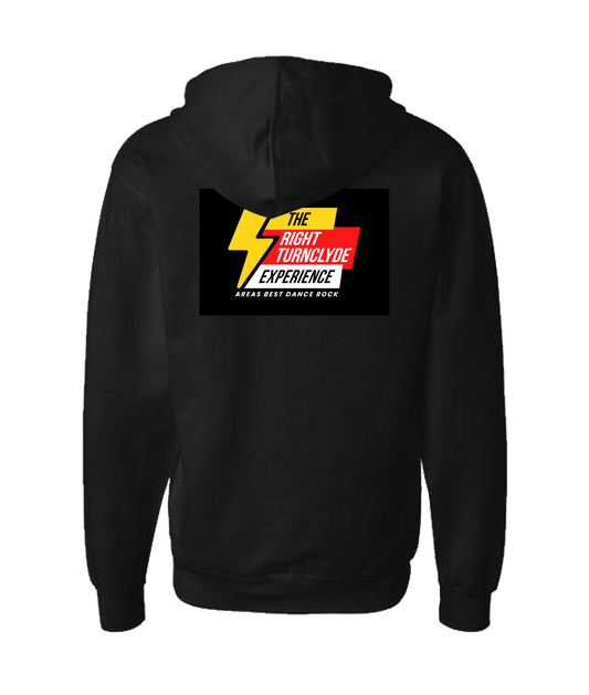 Right TurnClyde "Brucie Gear" Merchandise - The Experience - Black Zip Up Hoodie