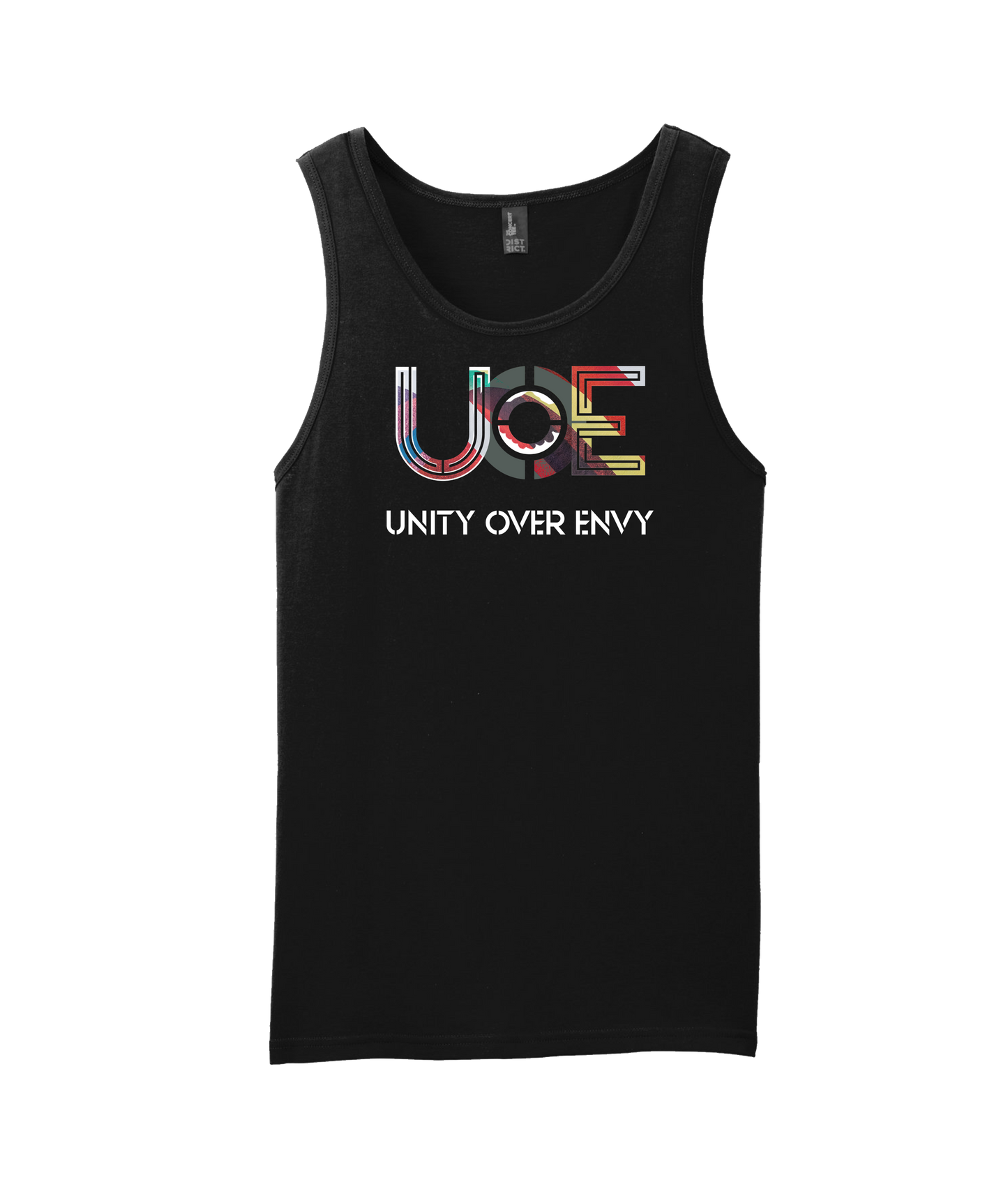 Radar Theory - Unity Over Envy - Black Tank Top