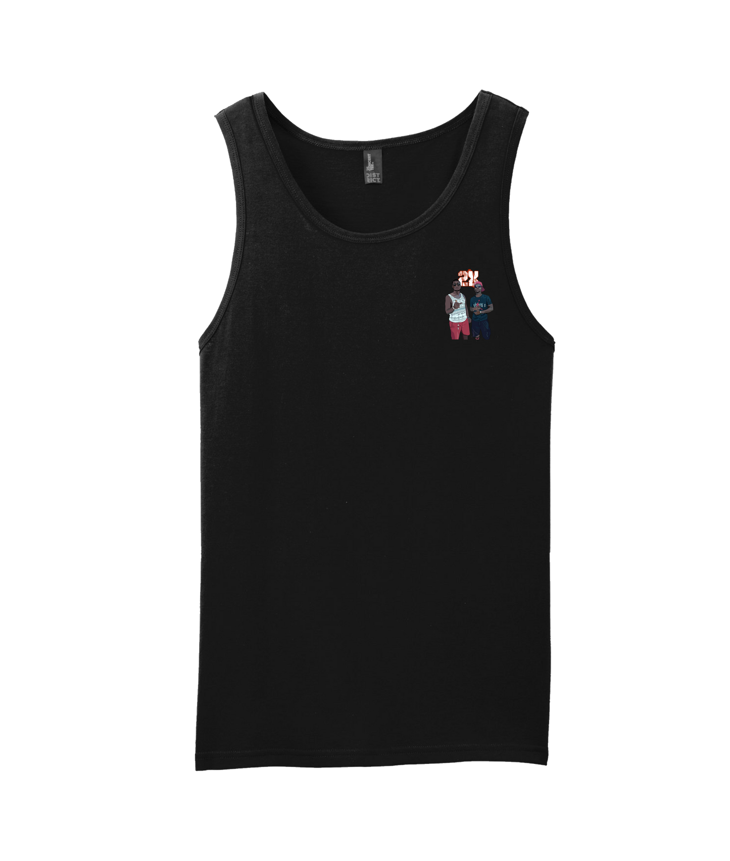 2Times/2X - Mesa de trabajo - Black Tank Top