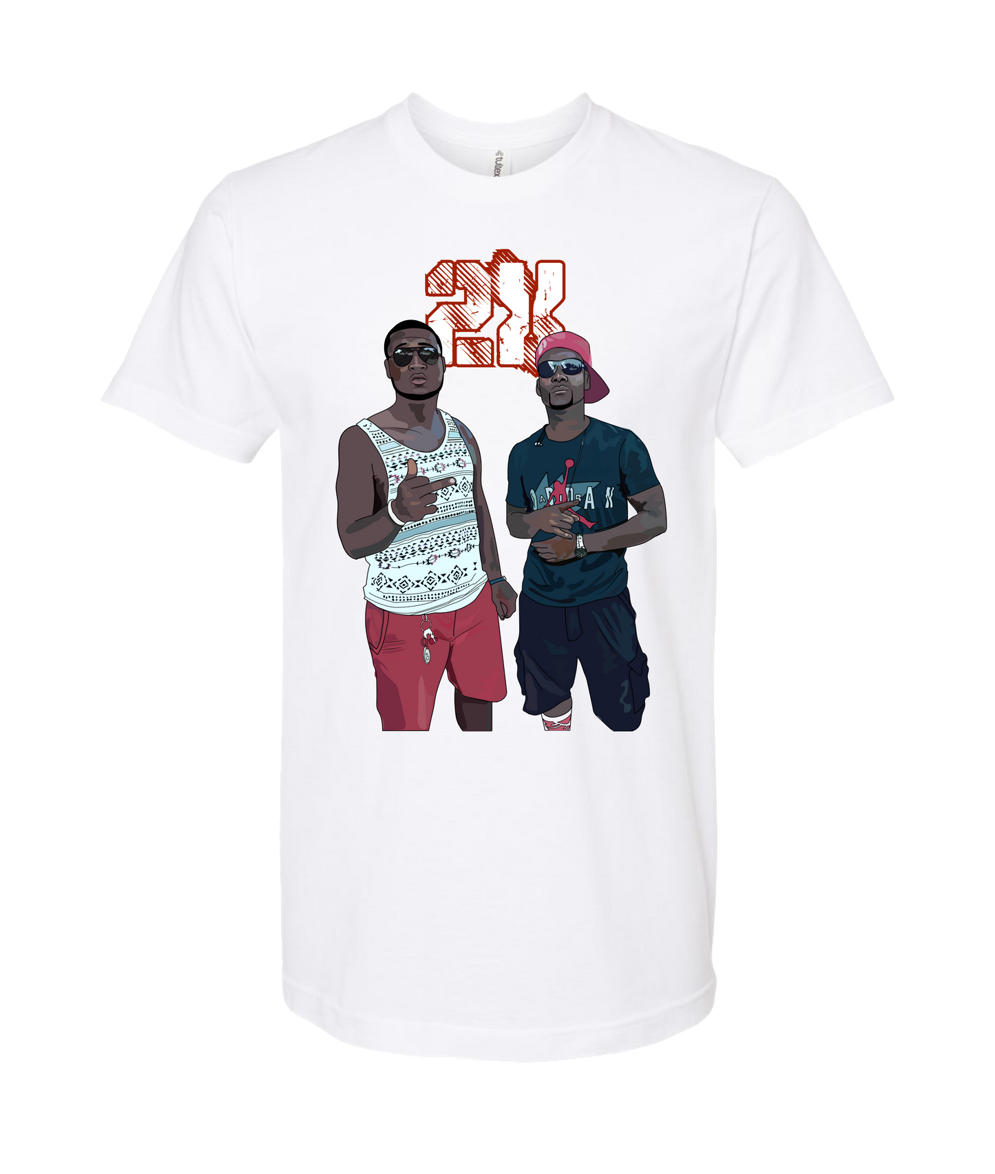 2Times/2X - Mesa de trabajo - White T-Shirt