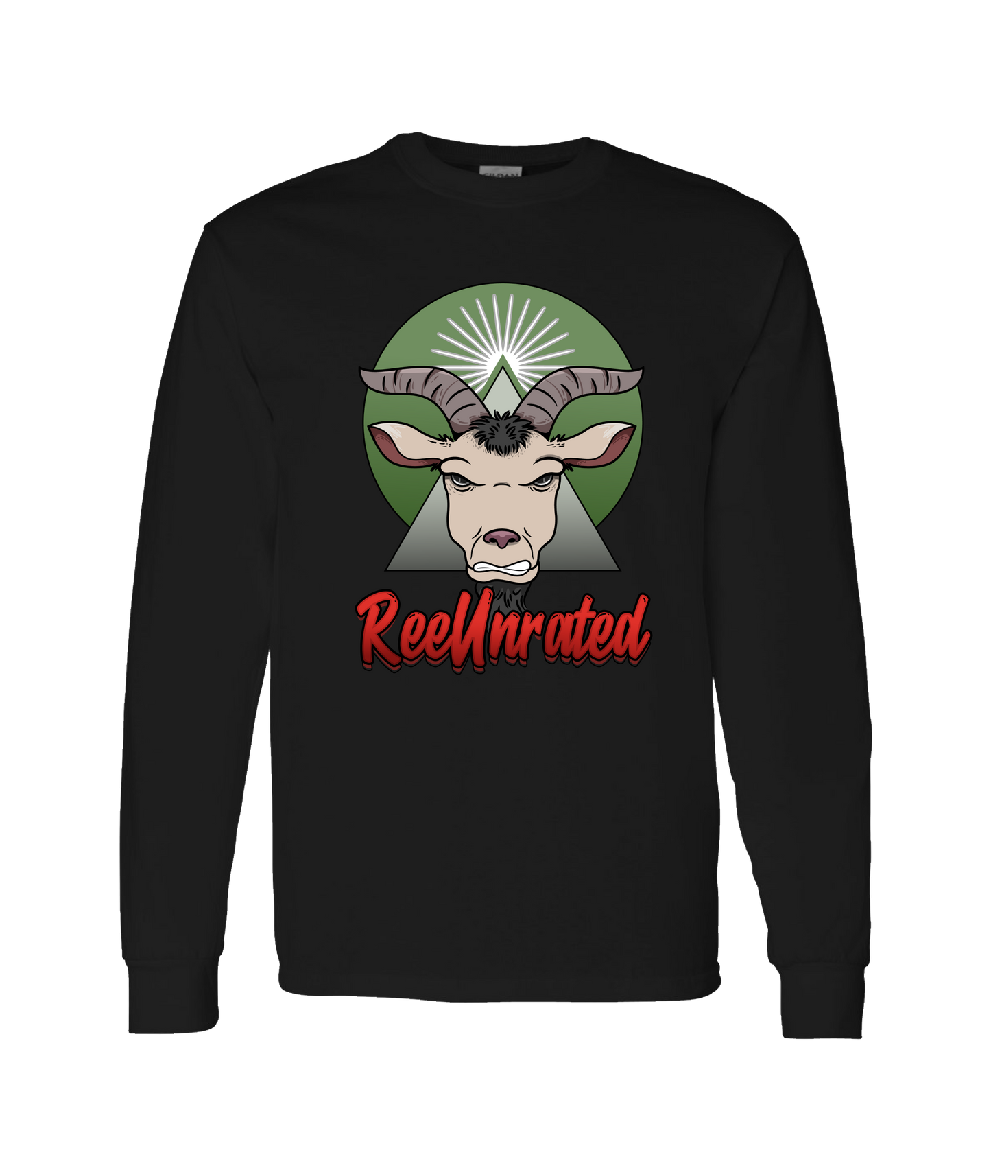 2Times/2X - Goatinati - Black Long Sleeve T