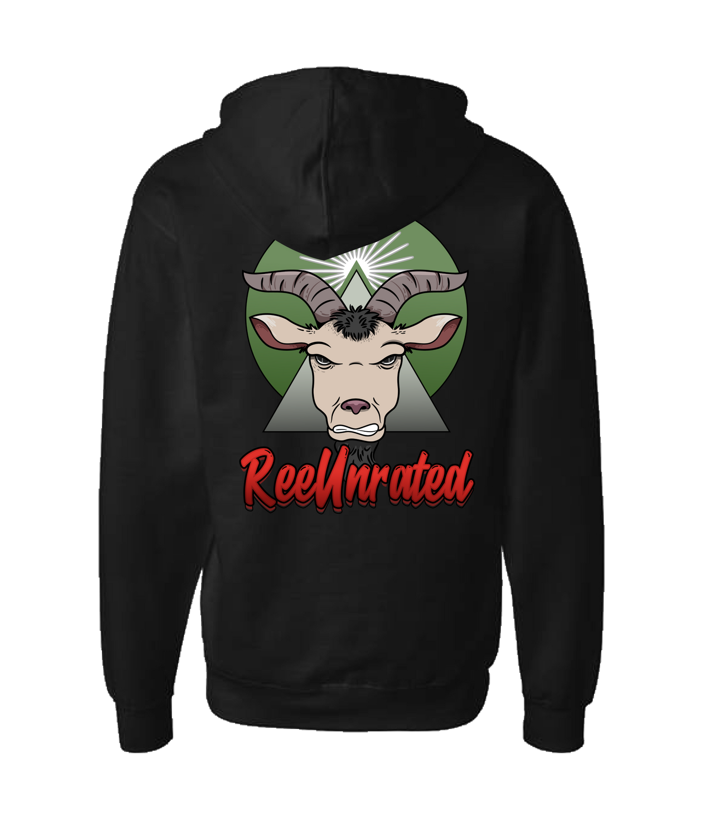 2Times/2X - Goatinati - Black Zip Up Hoodie