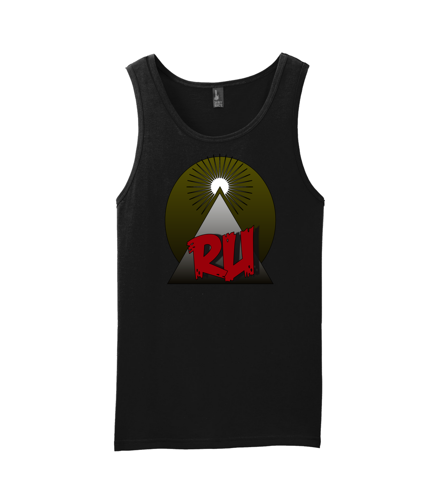 2Times/2X - Summit - Black Tank Top