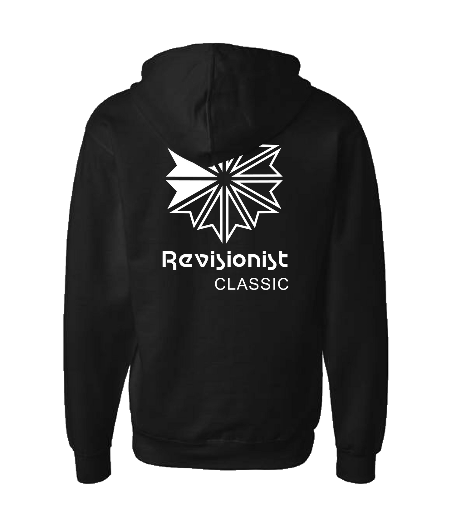 Revisionist - Logo 1 - Black Zip Up Hoodie