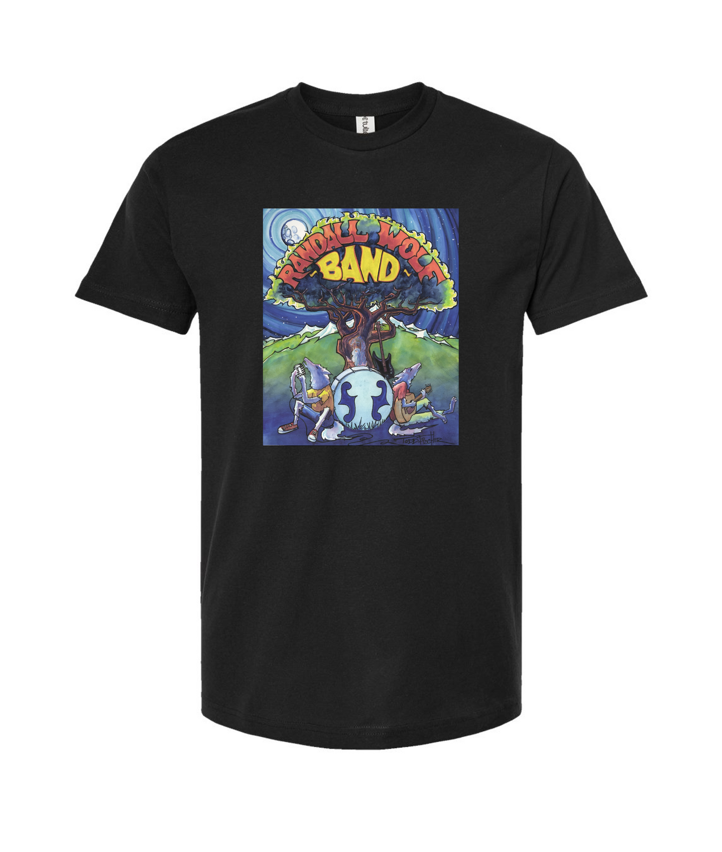 The Randall Wolf Band Logo T-Shirt