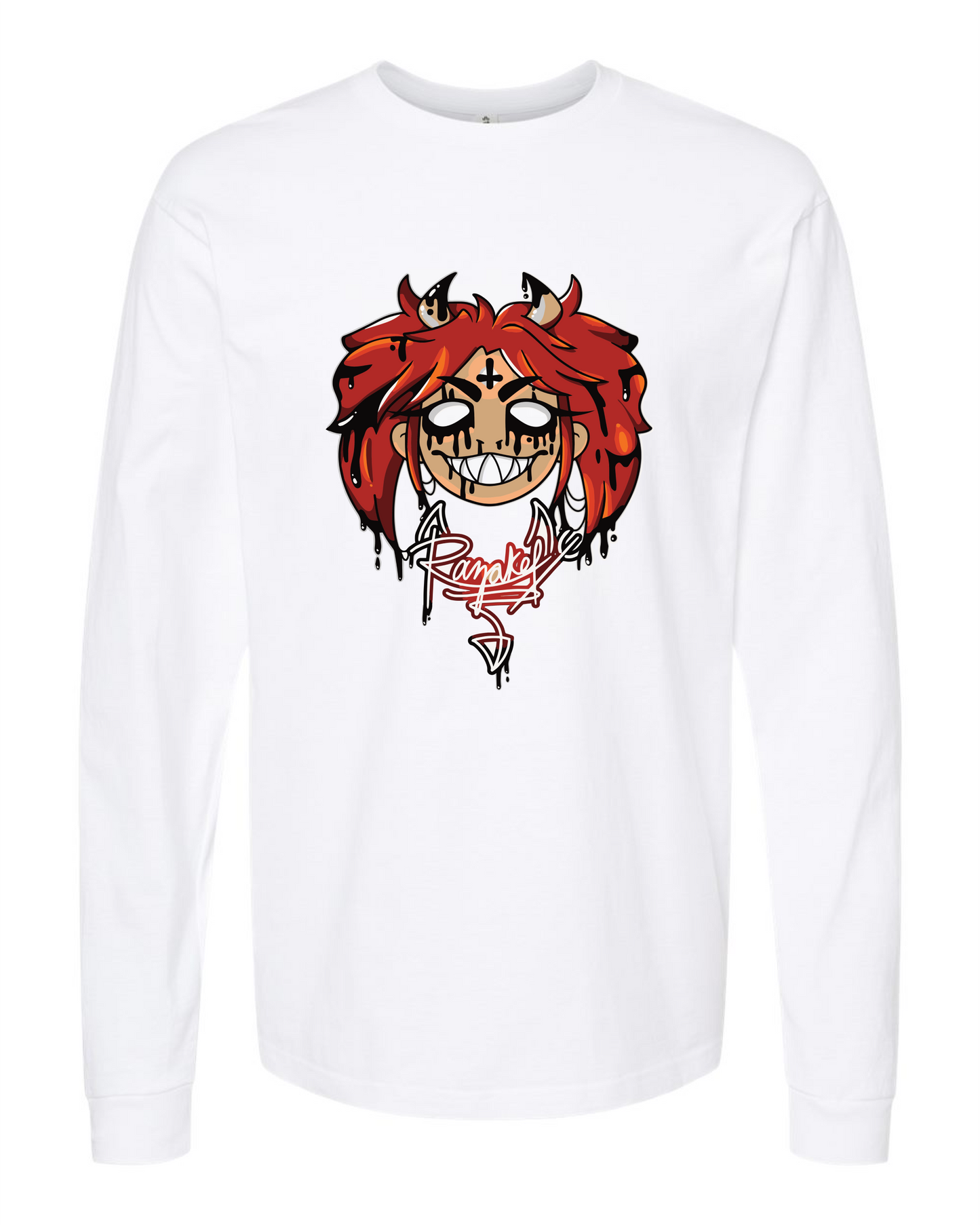 Razakel - Two - White Long Sleeve T