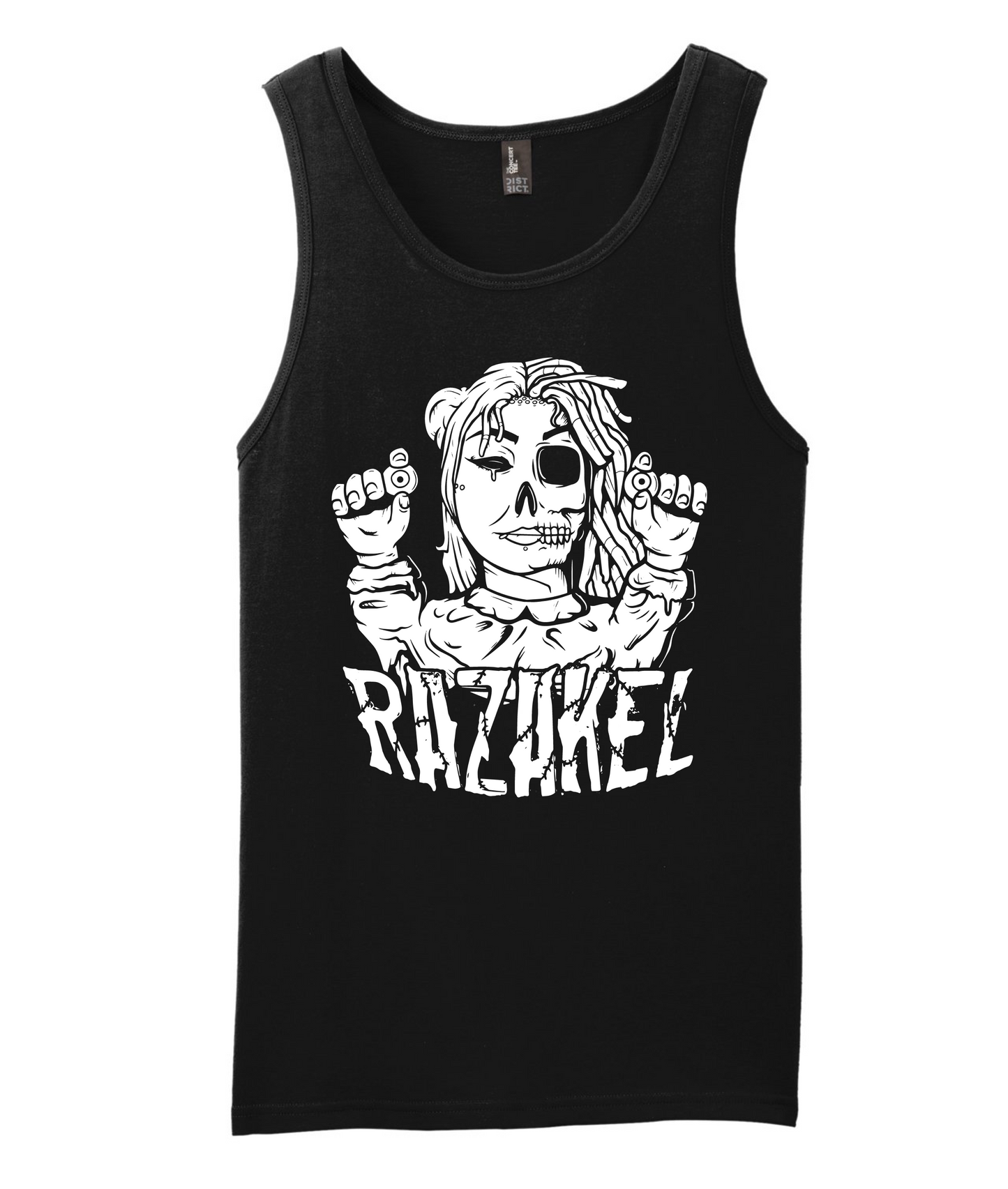 Razakel - Logo - Black Tank Top