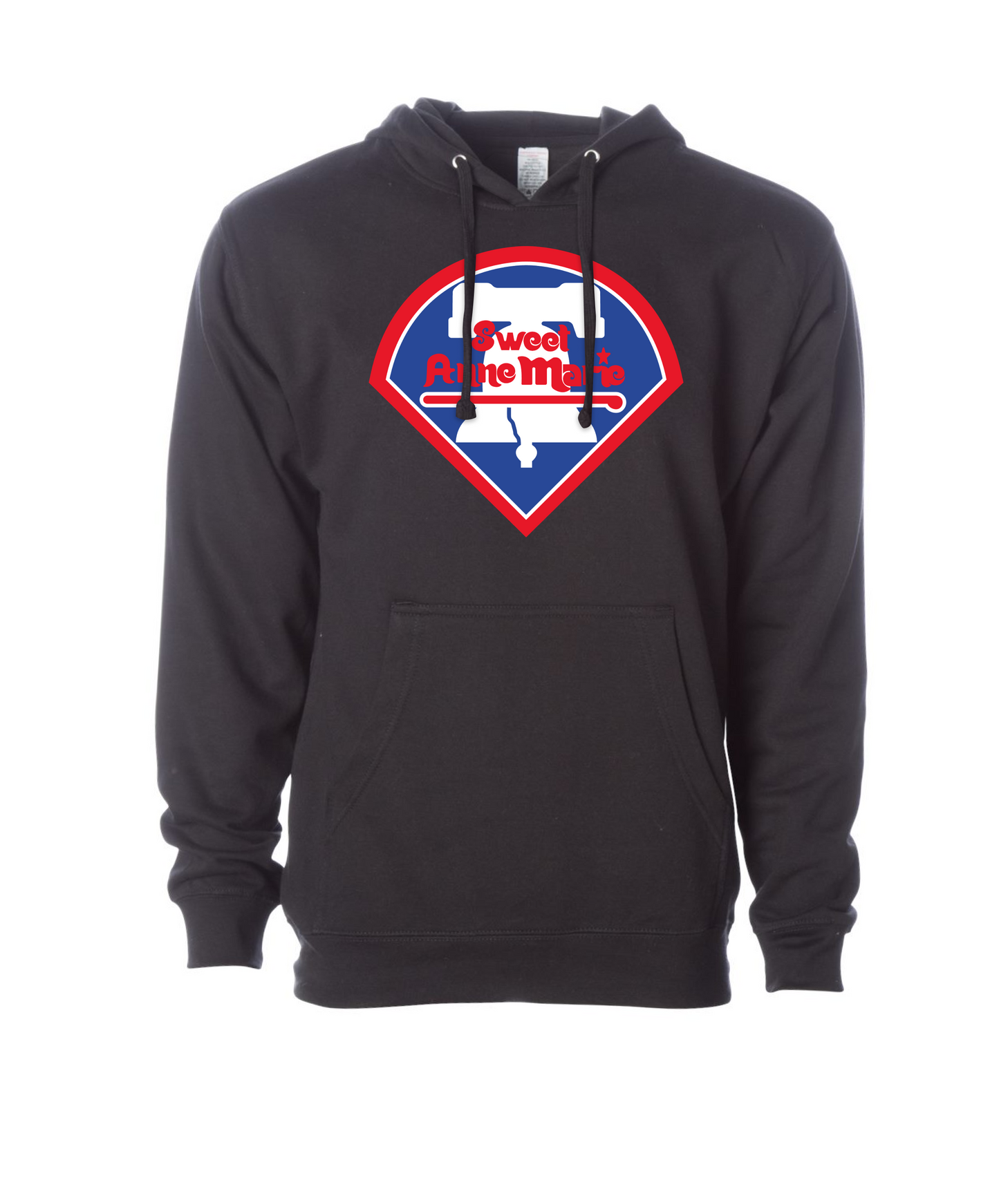 Sweet Anne Marie - Liberty Bell Logo - Black Hoodie