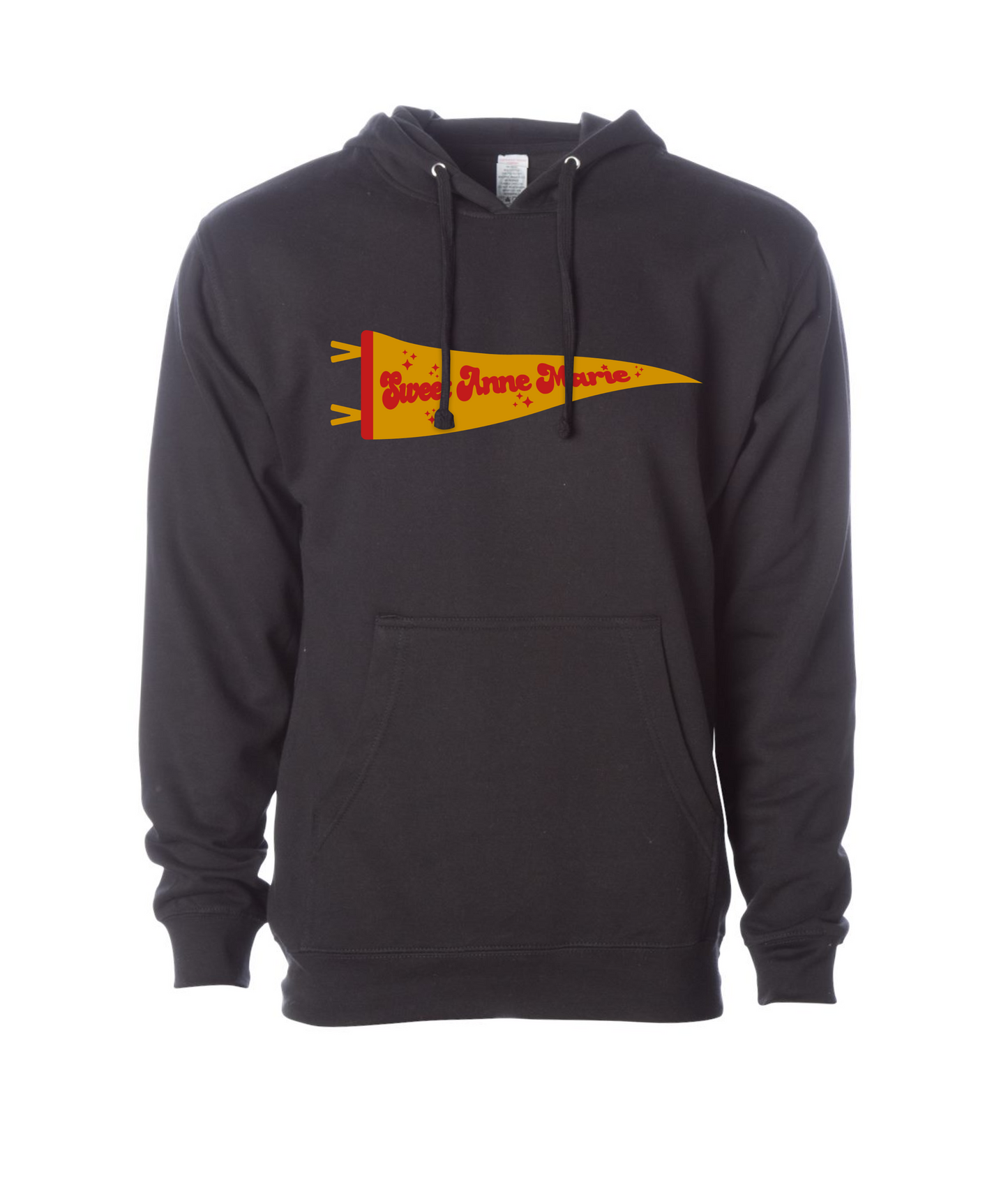 Sweet Anne Marie - Flag Logo - Black Hoodie