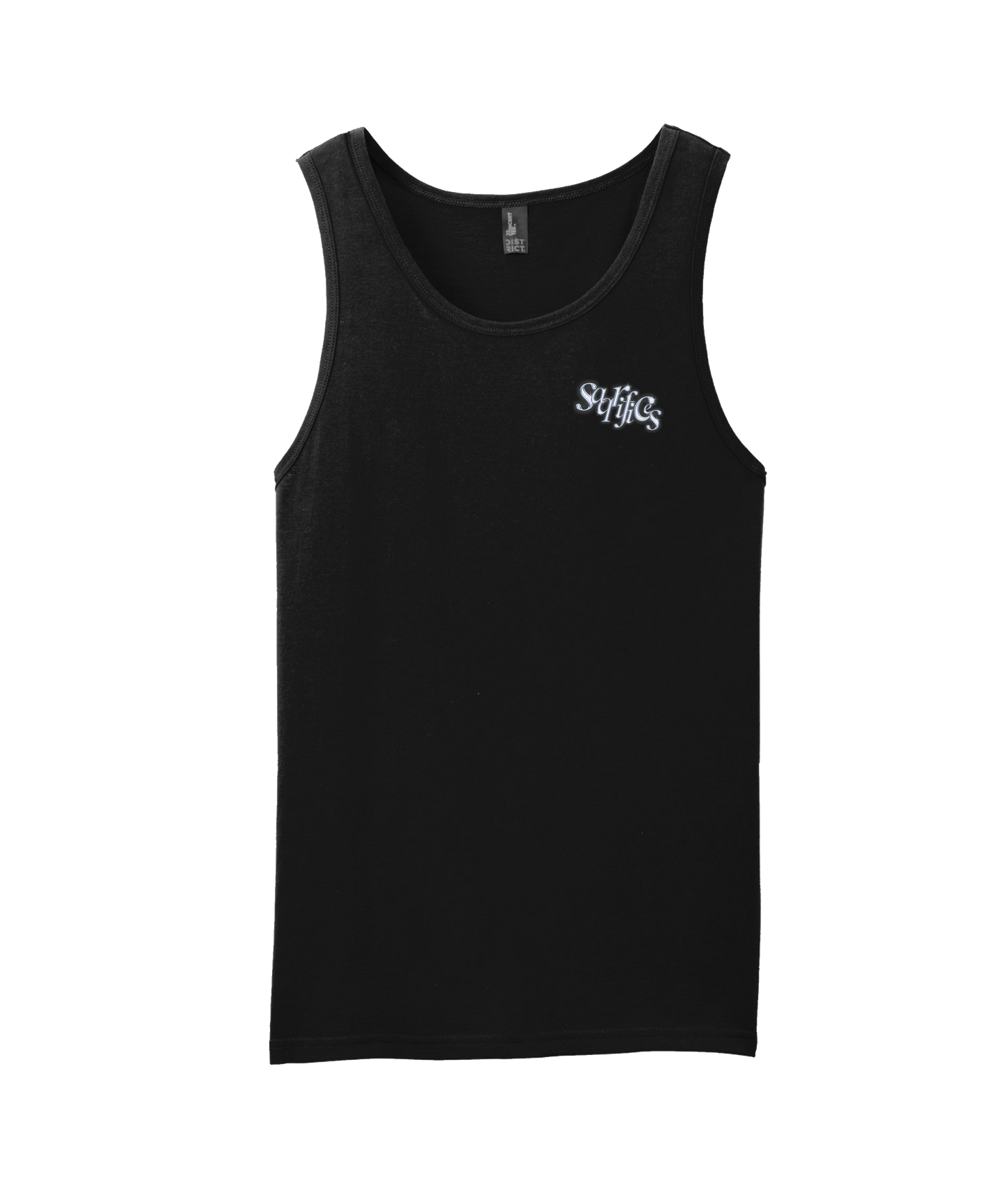 SAQRIFICES - Logo - Black Tank Top