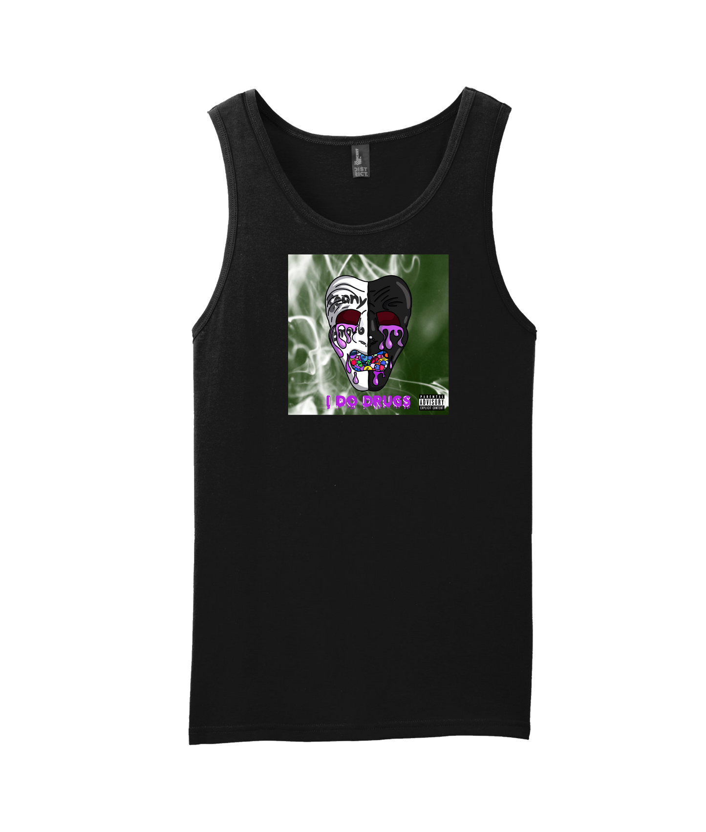 Seany Bravo - I Do Drugs - Black Tank Top