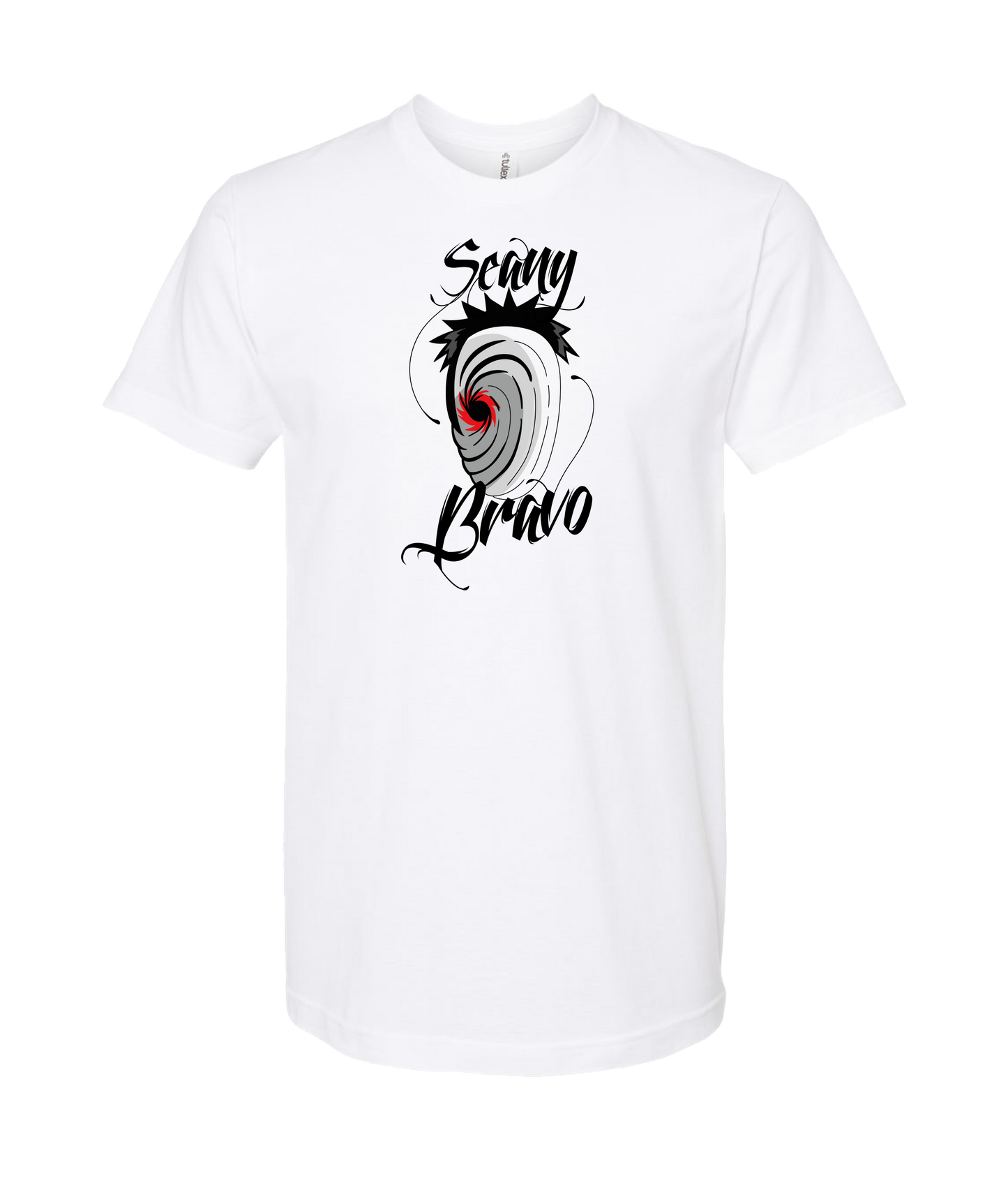 Seany Bravo - Eye - White T-Shirt