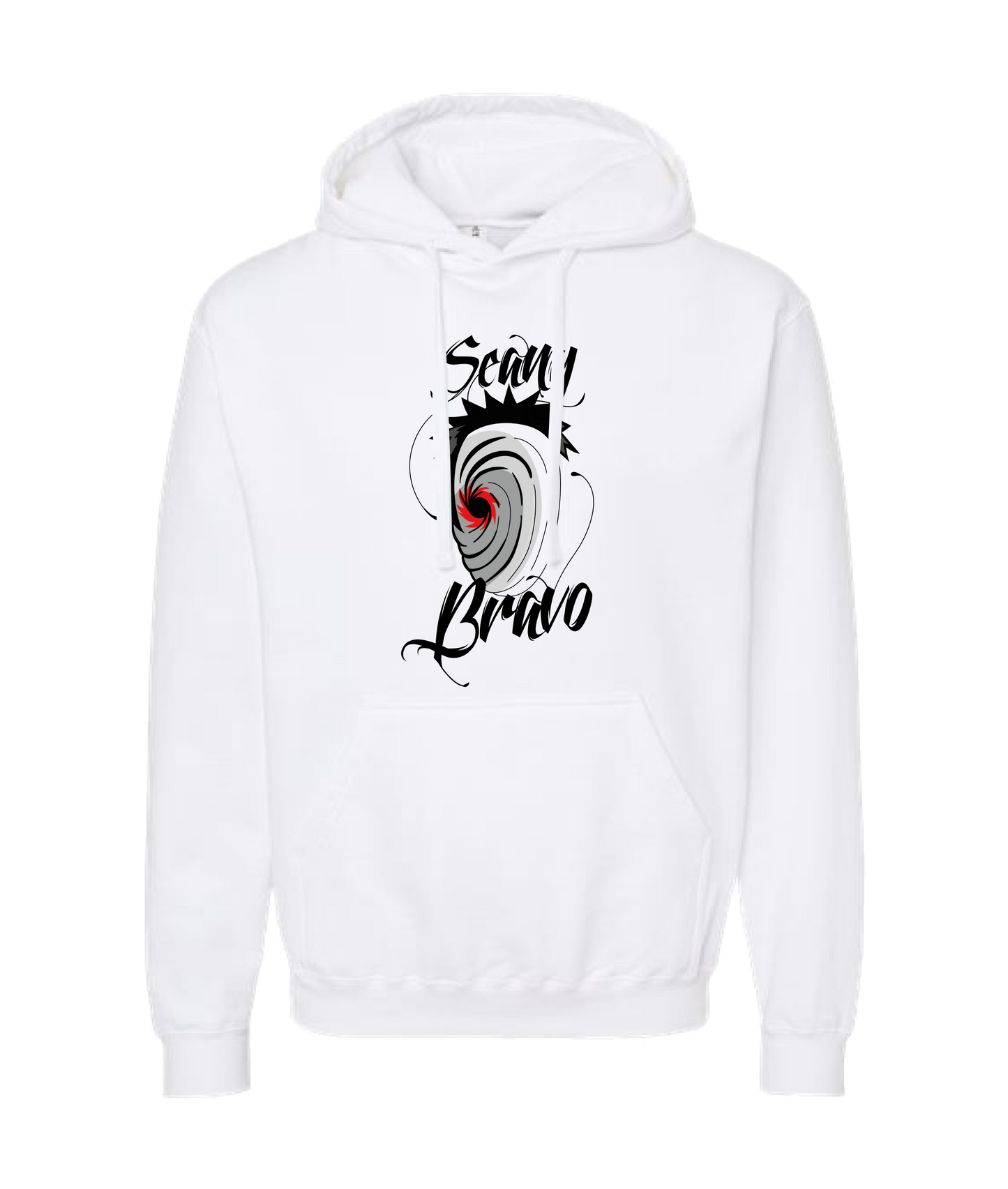 Seany Bravo - Eye - White Hoodie