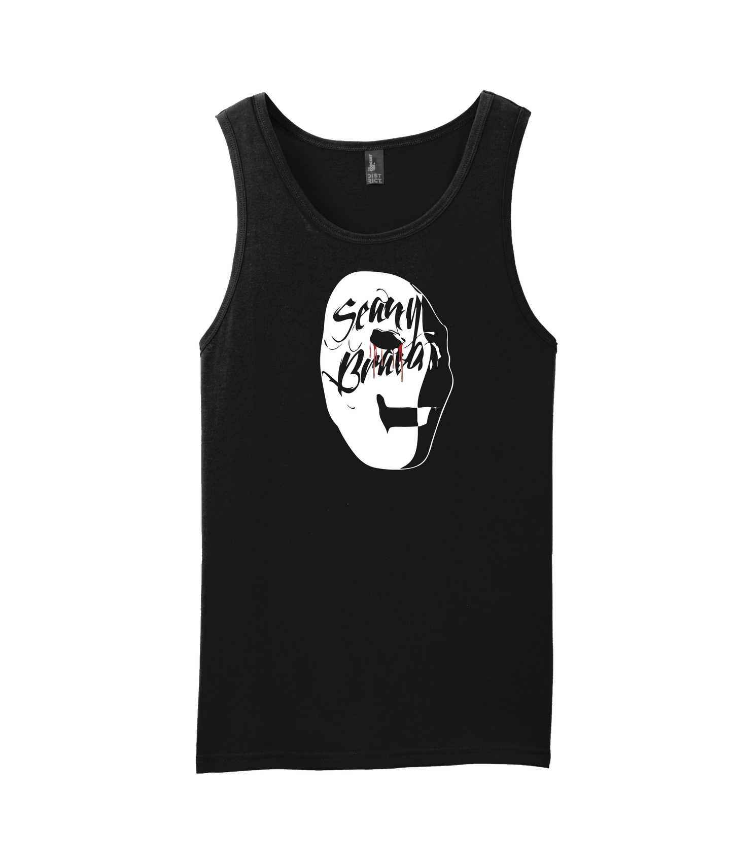 Seany Bravo - Thalia and Melpomene - Black Tank Top