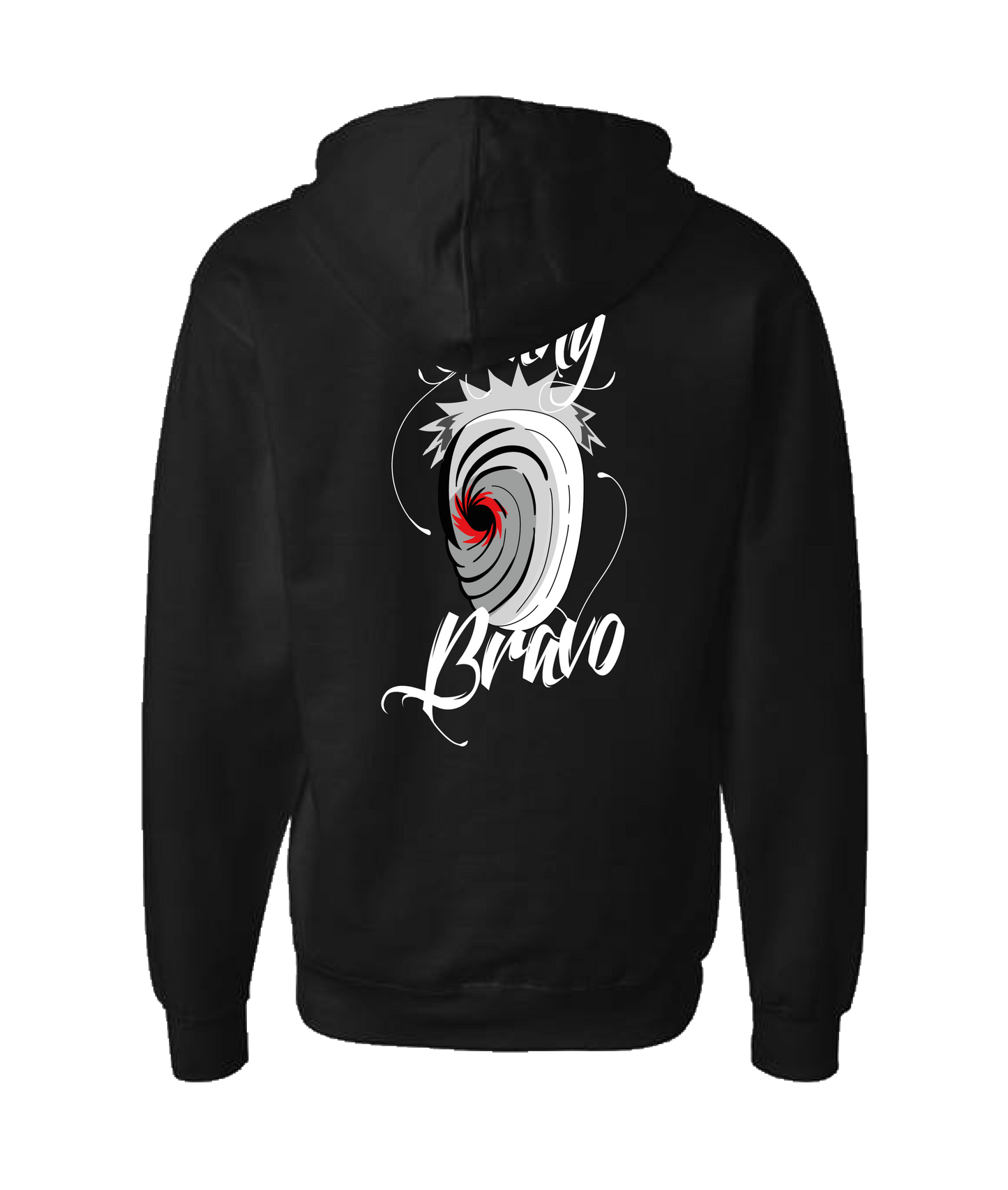 Seany Bravo - Eye - Black Zip Up Hoodie