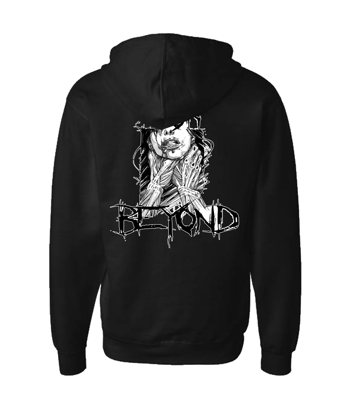 Sick Beyond - Choke - Black Zip Up Hoodie