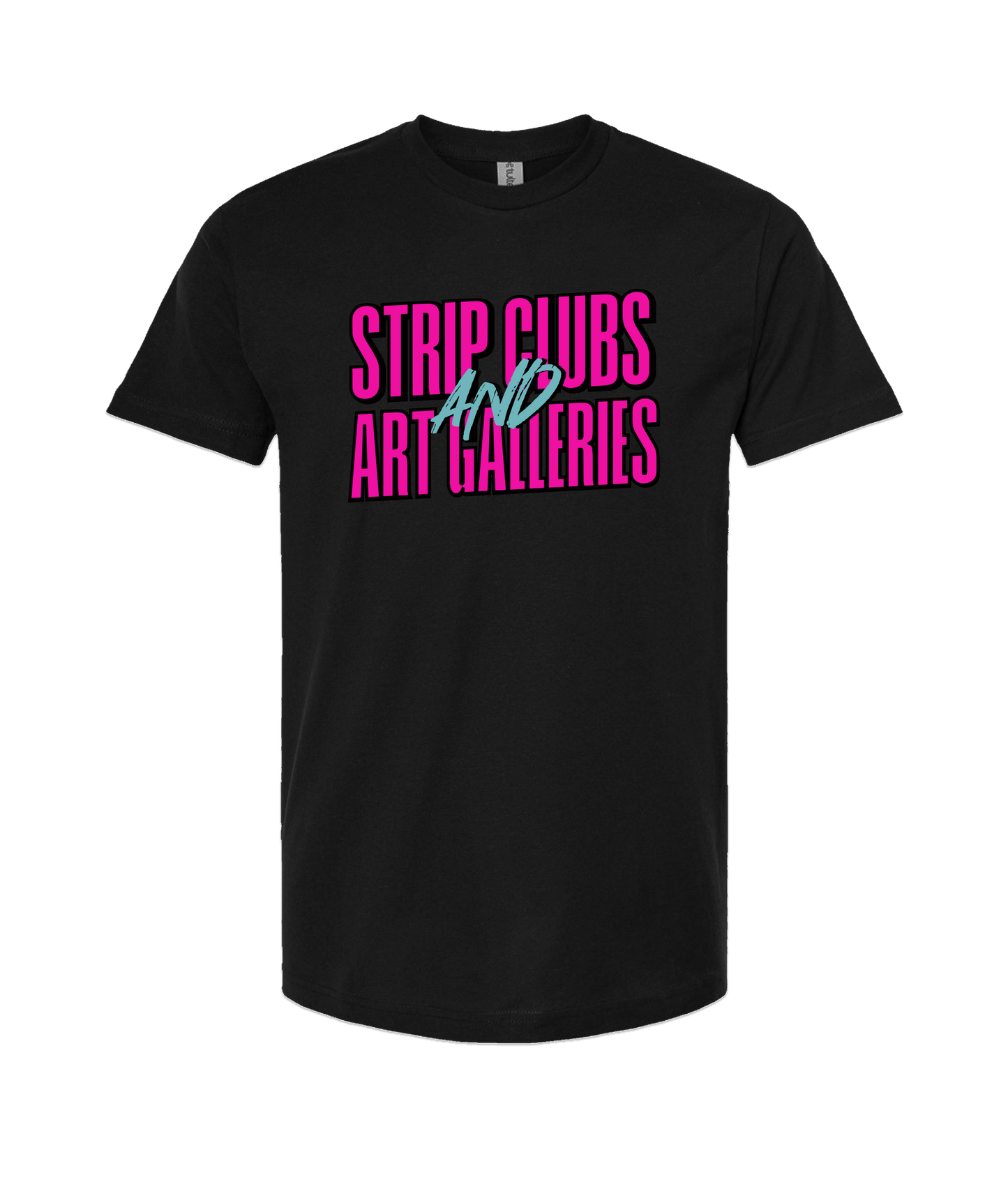 V-SCAGTOP - Logo Tee - Black T-Shirt