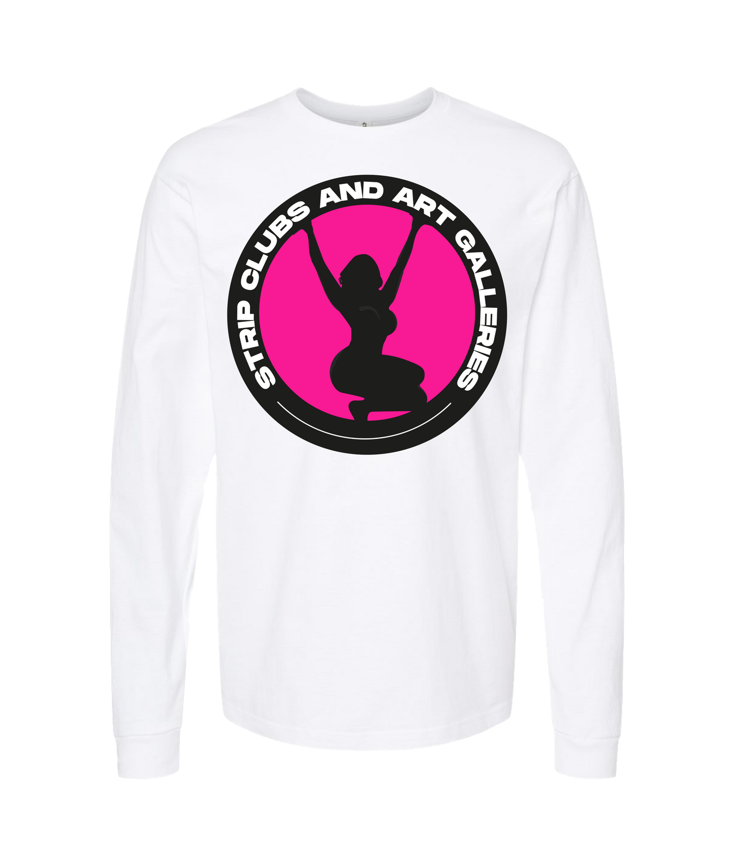 V-SCAGTOP - Patch Tee - White Long Sleeve T