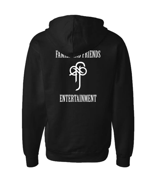 Sincrawford - Family and Friends Ent. - Black Zip Up Hoodie