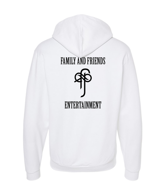 Sincrawford - Family and Friends Ent. - White Zip Up Hoodie