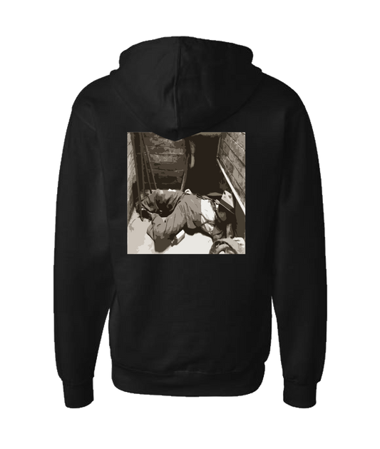 Sincrawford - Man Down - Black Zip Up Hoodie