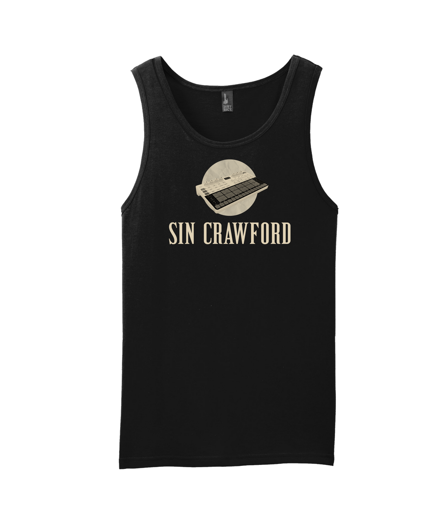 Sincrawford - Drum Machine - Black Tank Top