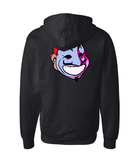 Shadow Creek Entertainment - Face Logo - Black Zip Hoodie