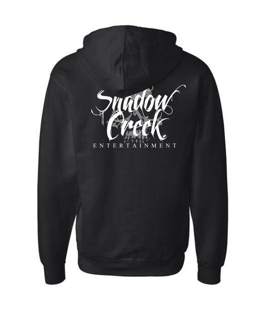 Shadow Creek Entertainment - Logo - Black Zip Hoodie