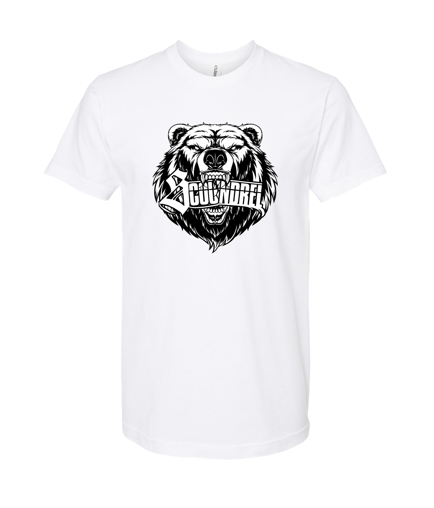 Scoundrel - Bear - White T Shirt