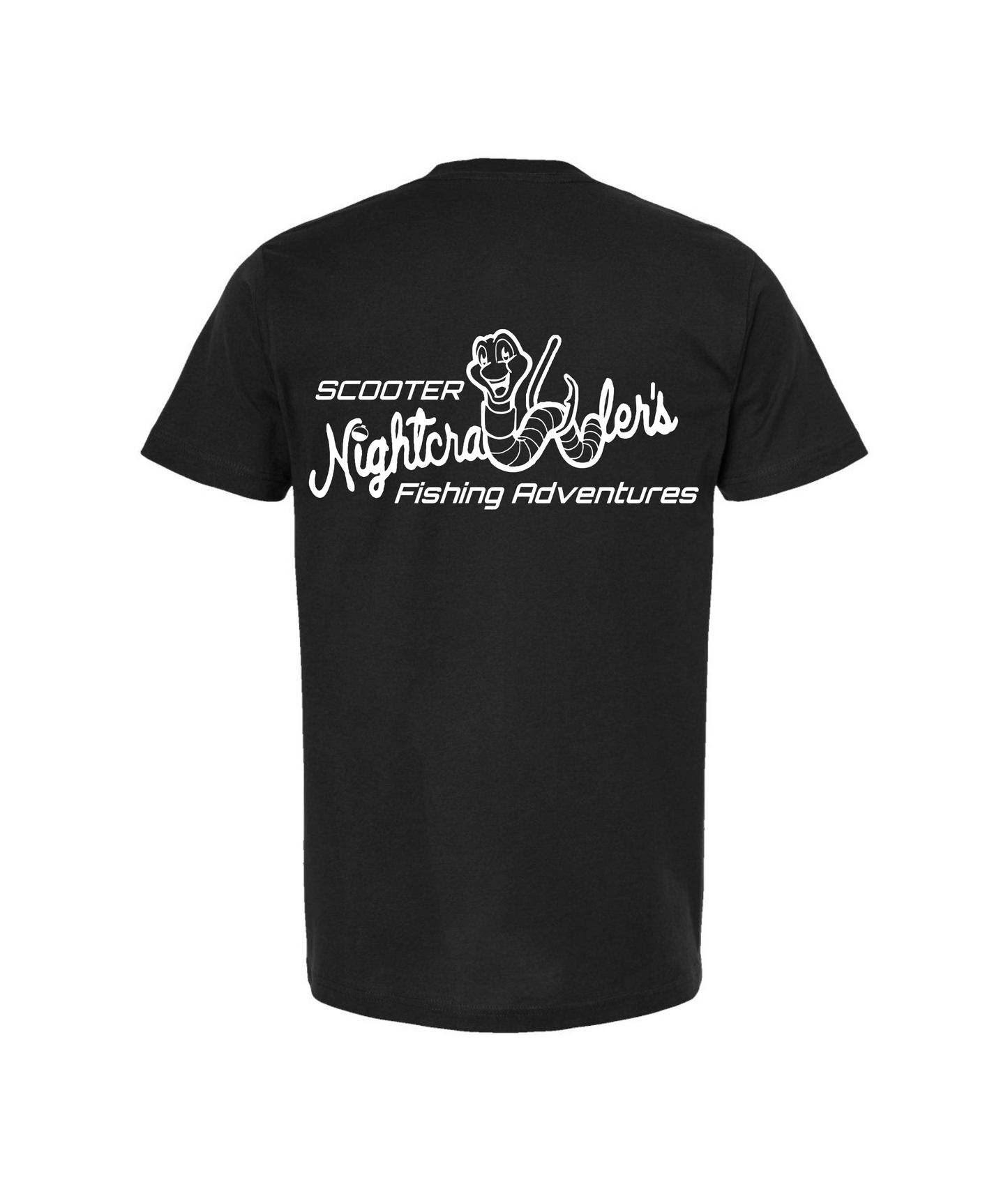 V-SCNTOP - Scooter Nightcrawler BW - Black T Shirt