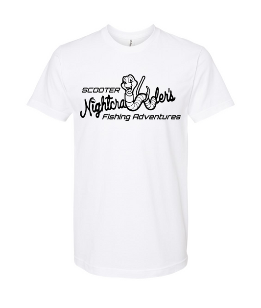 Scooter Nightcrawler - Scooter Nightcrawler BW - White T Shirt
