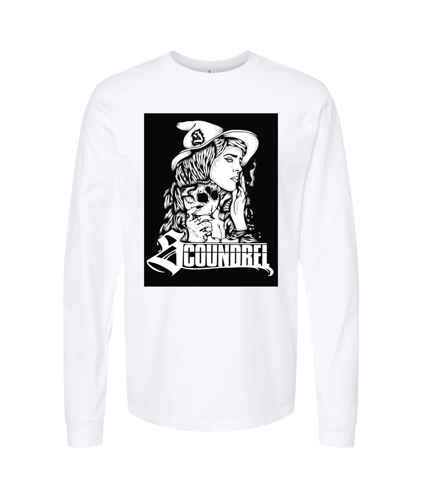 Scoundrel - Witch - White Long Sleeve T