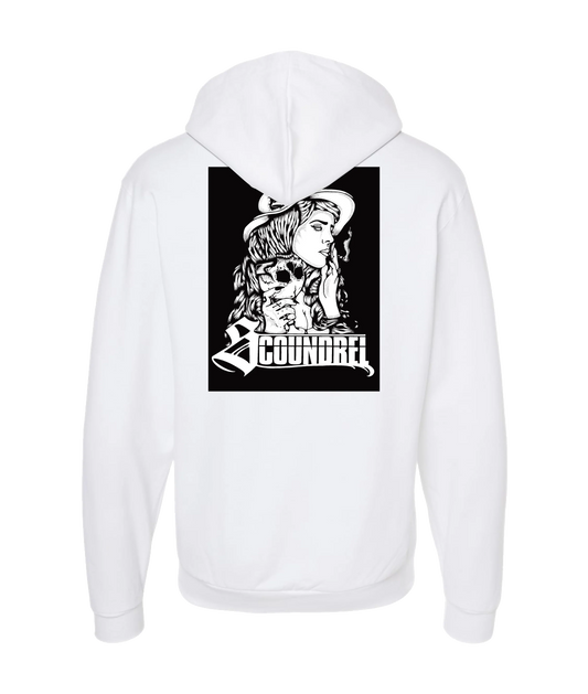 Scoundrel - Witch - White Zip Up Hoodie