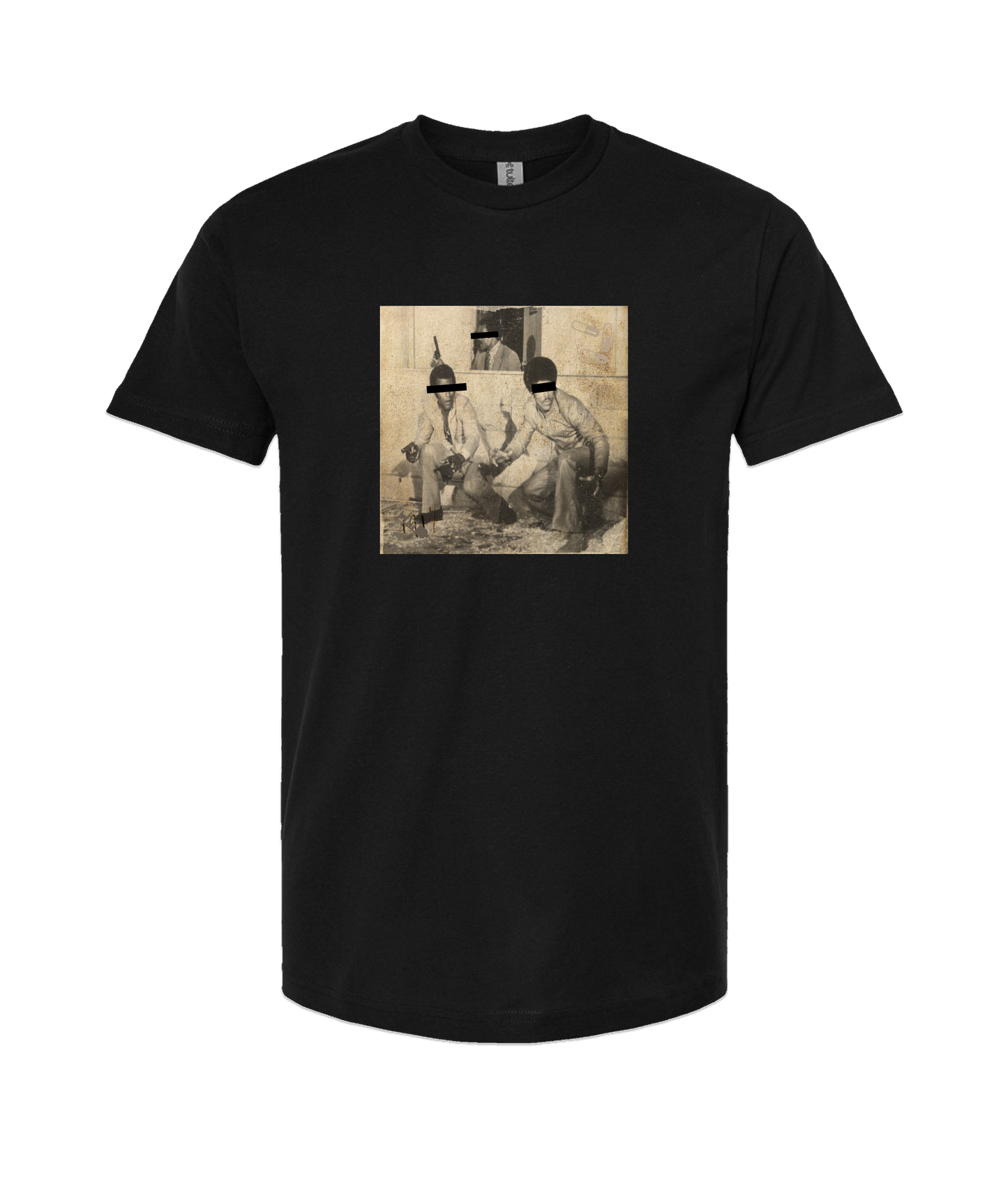 Sin Crawford - 1 - Black T-Shirt